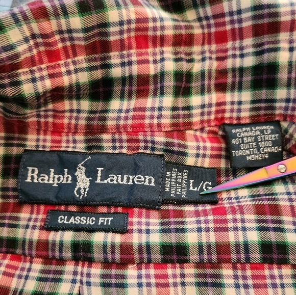 Ralph Lauren 90s Plaid Shirt - Picture 9 of 9